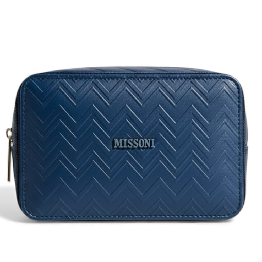 Delta One X Missoni First Class Amenity Dopp Kit Travel Bag Case